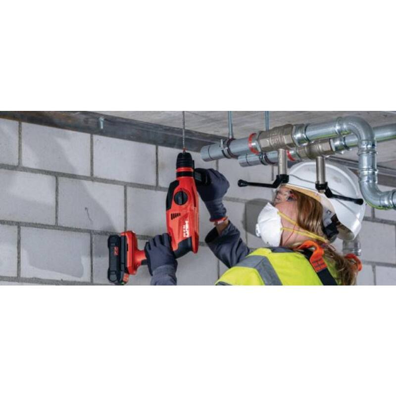 Martillo rotativo inalámbrico Hilti 22-Volt NURON TE 2 de iones de litio sin escobillas SDS Plus (sólo herramienta) - 2256700