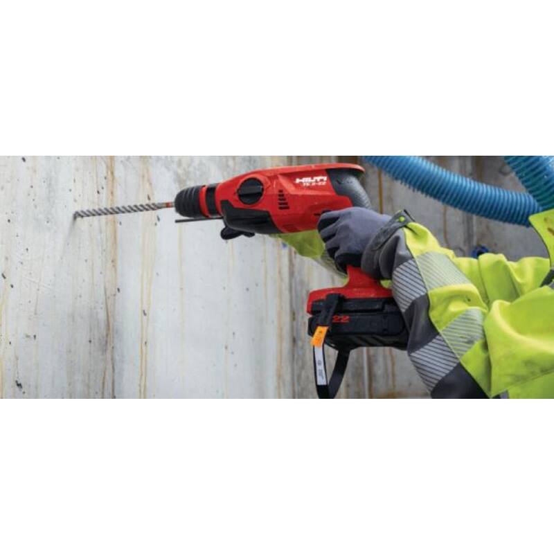 Martillo rotativo inalámbrico Hilti 22-Volt NURON TE 2 de iones de litio sin escobillas SDS Plus (sólo herramienta) - 2256700