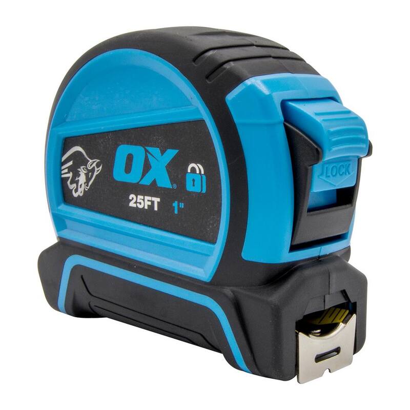 OX TOOLS OX Trade 25 ft. Tape Measure, Double Locking - OX-T505208

Herramientas OX OX Trade 25 pies Cinta métrica, Doble bloqueo -OX-T505208