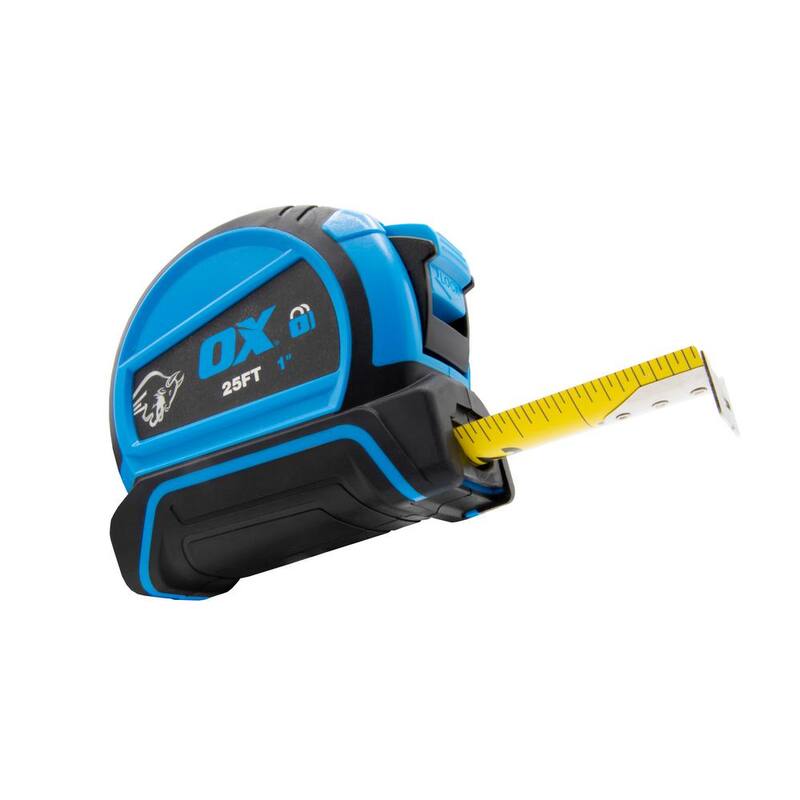 OX TOOLS OX Trade 25 ft. Tape Measure, Double Locking - OX-T505208

Herramientas OX OX Trade 25 pies Cinta métrica, Doble bloqueo -OX-T505208