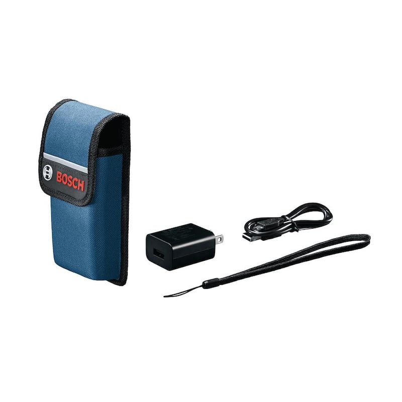 Herramienta de medición con cinta láser para exteriores Bosch BLAZE 400 ft. con Bluetooth y visor de cámara - GLM400C