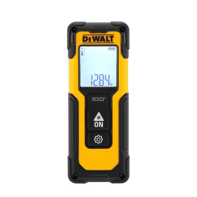 Medidor de distancia láser DEWALT de 100 pies - DWHT77100