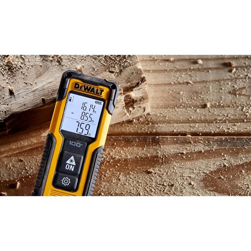 Medidor de distancia láser DEWALT de 100 pies - DWHT77100