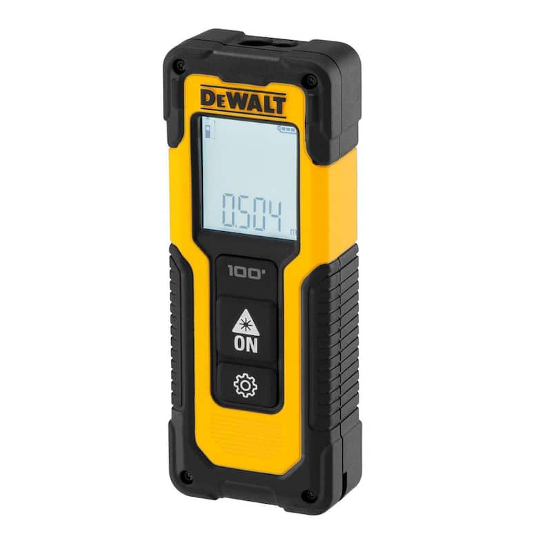 Medidor de distancia láser DEWALT de 100 pies - DWHT77100