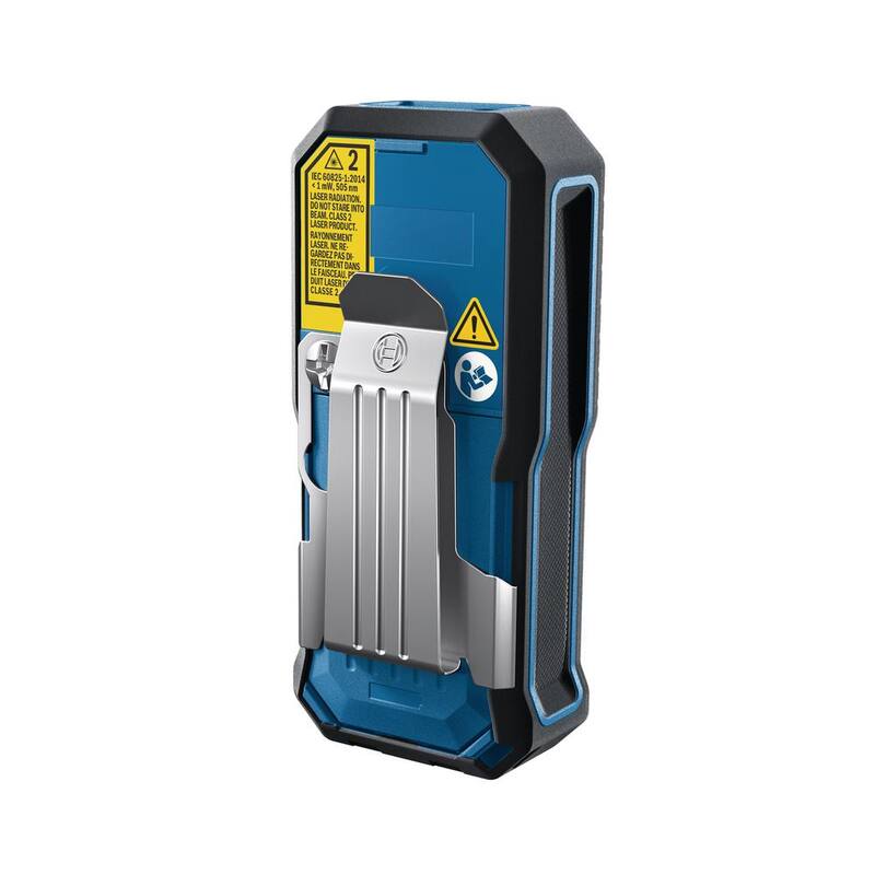 Bosch BLAZE 165 ft. Cinta métrica láser verde con pantalla a color y función de redondeo de medidas - GLM165-25G