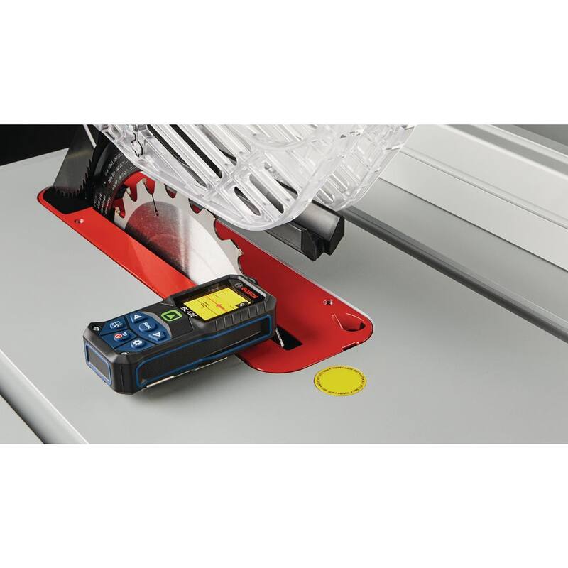 Bosch BLAZE 165 ft. Medidor de distancia láser verde con cinta métrica de doble potencia, Bluetooth y redondeo de medidas - GLM165-27CG