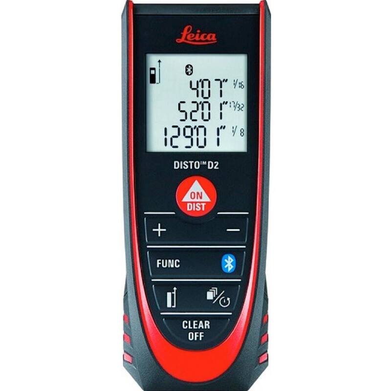 Leica DISTO D2 Nuevo medidor de distancia láser de 330 pies - 838725