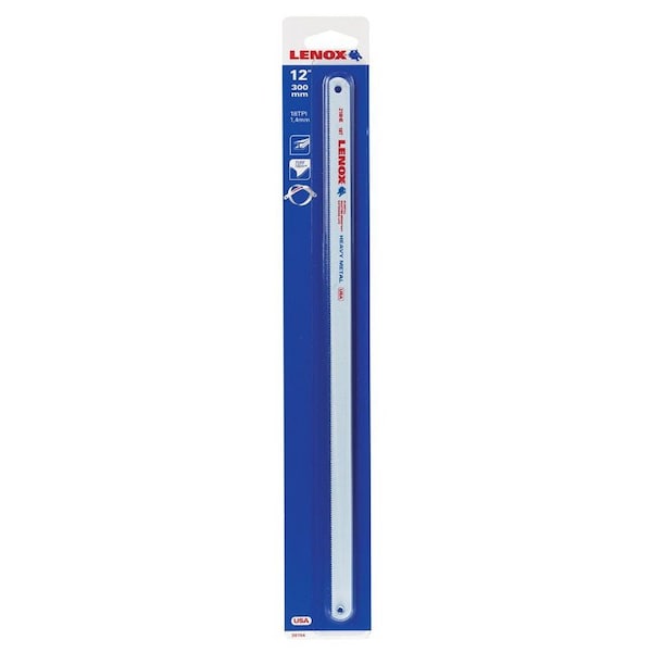 Irwin Lenox 12 in. Bi-Metal Hacksaw Blade 18 TPI 1 pk - 20154S218HE