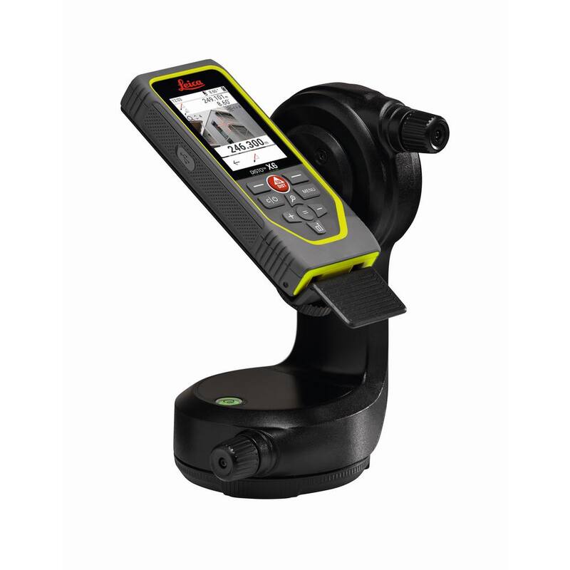 Herramienta de medición de cinta láser de alcance de 800 pies con tecnología P2P - Paquete Disto X6 de Leica