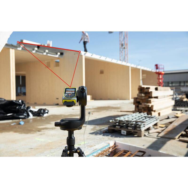 Herramienta de medición de cinta láser de alcance de 800 pies con tecnología P2P - Paquete Disto X6 de Leica
