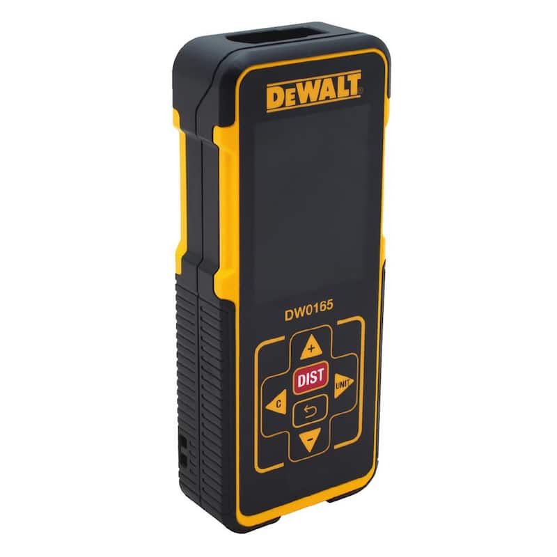Medidor de distancia láser con pantalla a color DEWALT de 165 pies - DW0165N