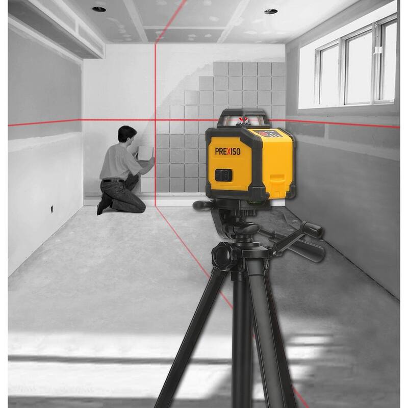 Nivel láser de líneas cruzadas de 360 grados de 20 m con trípode - PLC360T