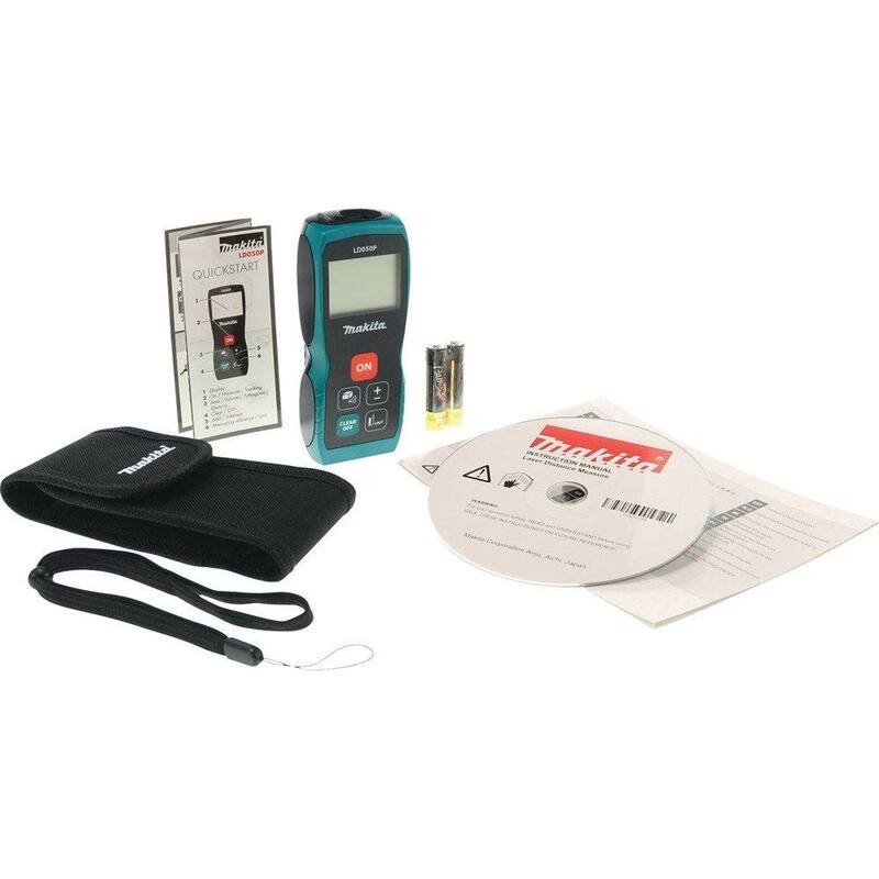 Makita 164 pies. Medidor de distancia láser - LD050P