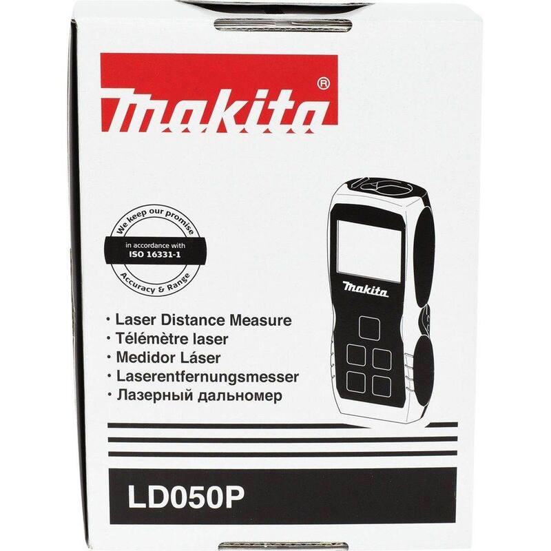 Makita 164 pies. Medidor de distancia láser - LD050P