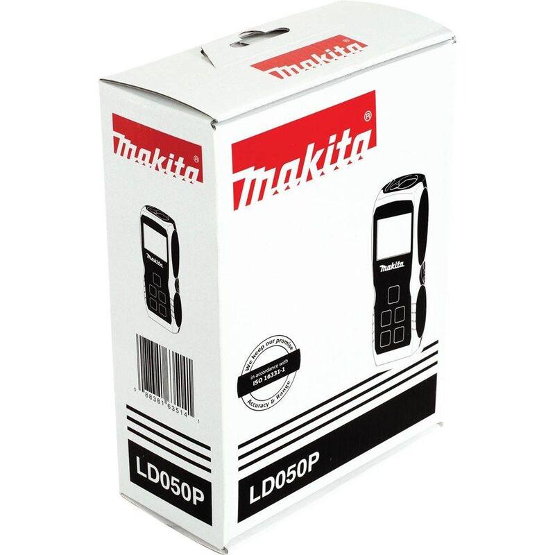 Makita 164 pies. Medidor de distancia láser - LD050P