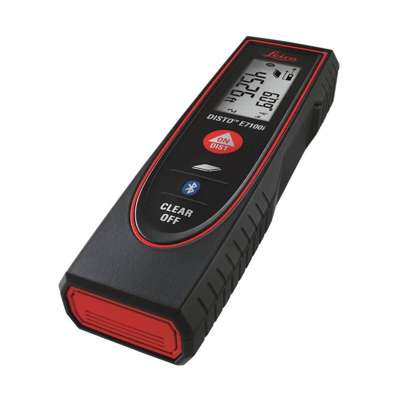 Leica DISTO E7100i - Medidor de distancia láser de 200 pies con Bluetooth Smart 4.0 - 812806
