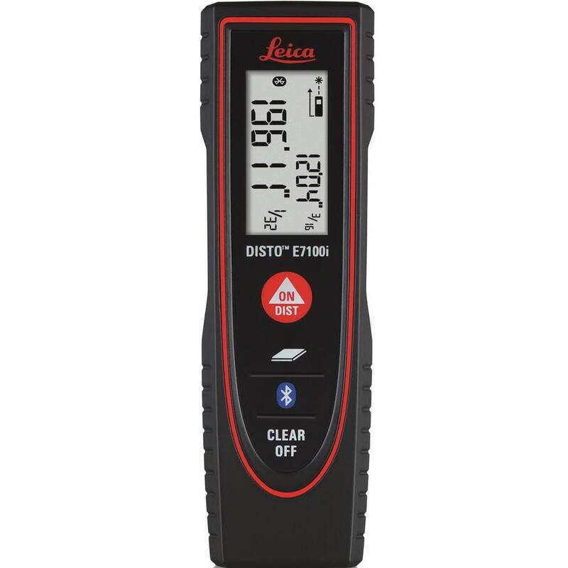 Leica DISTO E7100i - Medidor de distancia láser de 200 pies con Bluetooth Smart 4.0 - 812806