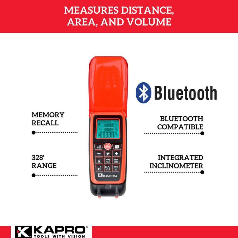 Kapro Kaprometer K7 Medidor de Distancia Láser con Bluetooth - 377