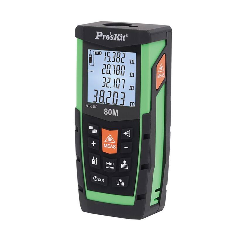 Medidor de distancia láser Pro'sKit de 80 metros - NT-8580