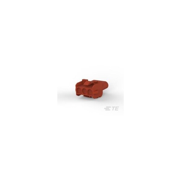 Te Connectivity 03P UMNL CAP HSG BRN - 1-480701-1