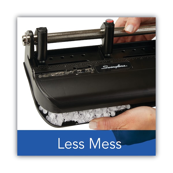 Swingline HD Lever Action 2-to-7-Hole Punch, 40-Sht - A7074400D