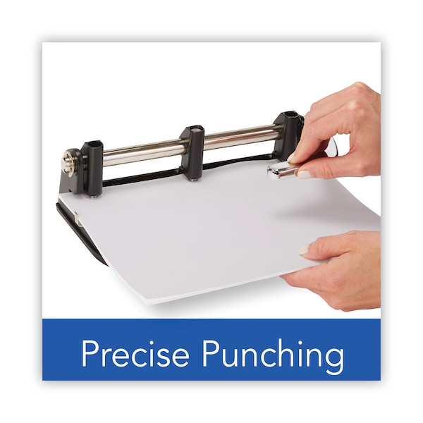 Swingline HD Lever Action 2-to-7-Hole Punch, 40-Sht - A7074400D