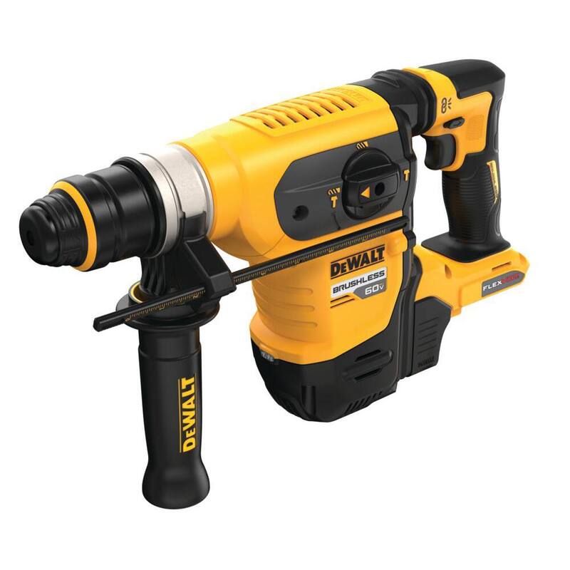 Martillo rotativo inalámbrico DEWALT FLEXVOLT 60V MAX de 1-1/4 pulg. SDS Plus (Herramienta solamente) - DCH416B