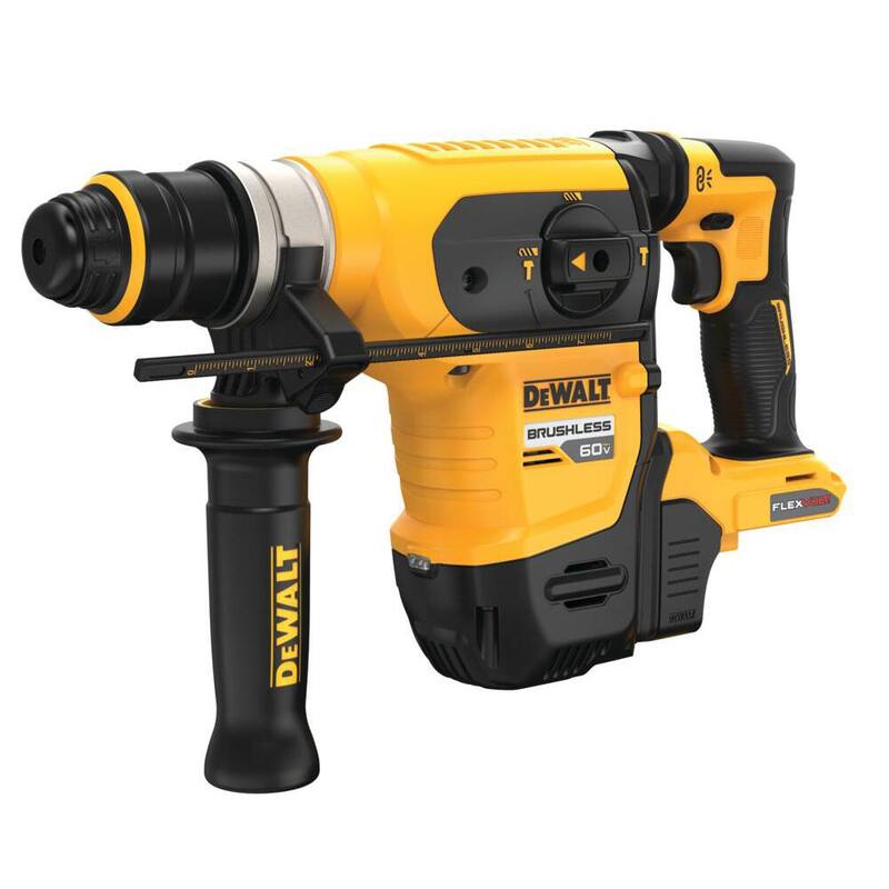Martillo rotativo inalámbrico DEWALT FLEXVOLT 60V MAX de 1-1/4 pulg. SDS Plus (Herramienta solamente) - DCH416B