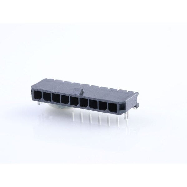 Conector de energía rectangular Molex, 9 contactos, macho, terminal de soldadura, receptáculo - 436500904