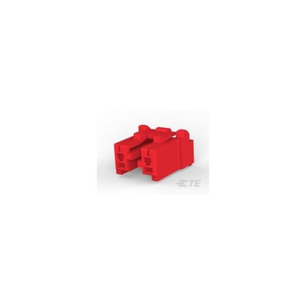Conector de línea combinado TE Connectivity, 2 contactos, hembra, terminal de engarce, enchufe - 3-1747050-2