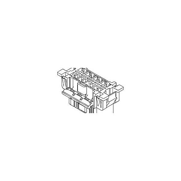 Conjunto de conectores y carcasas de alambre Molex 4.0 W/W Rec Hsg 4.0 W/W Rec Hsg - 511541600