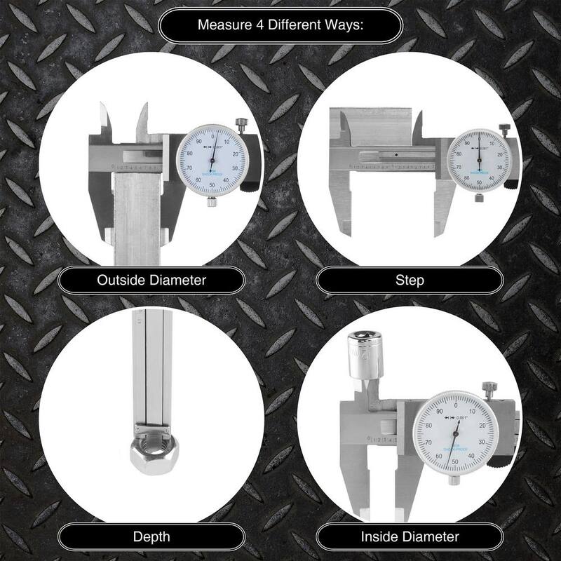 Calibrador de dial de 6 pulgadas - HW5500006