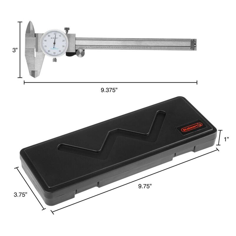 Calibrador de dial de 6 pulgadas - HW5500006