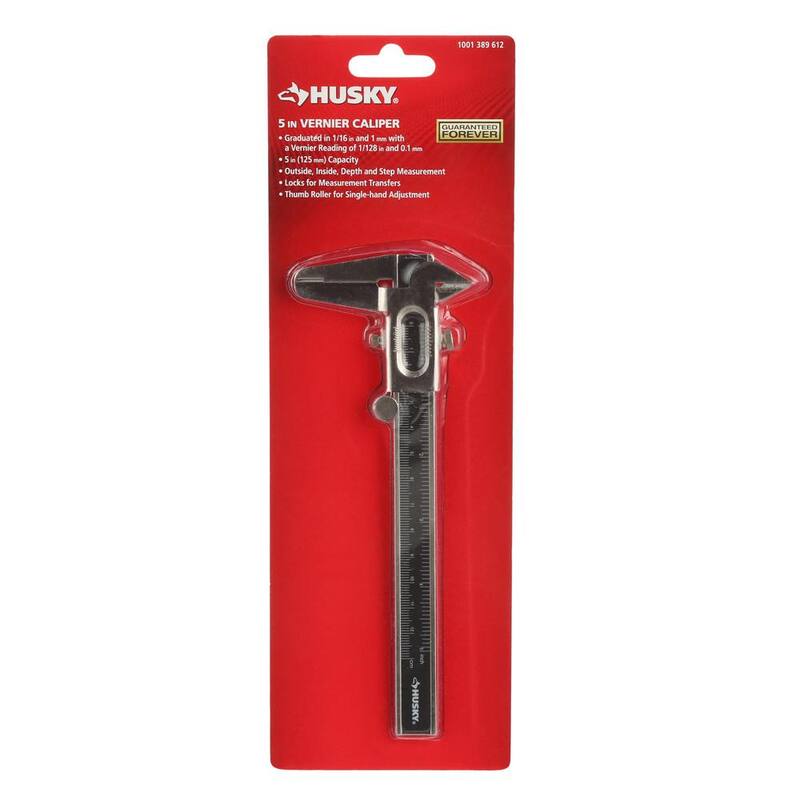 Calibrador Vernier de alto contraste de 5 pulgadas - 722H