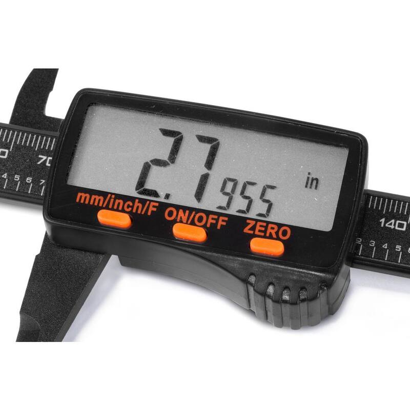 Vernier Digital Electrónico de 6.1 pulgadas con pantalla LCD y estuche de almacenamiento - 10761