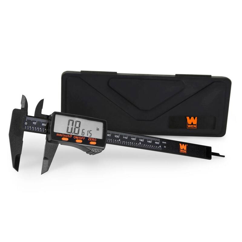 Vernier Digital Electrónico de 6.1 pulgadas con pantalla LCD y estuche de almacenamiento - 10761