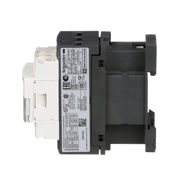 Contacto magnético IEC de Schneider Electric, 3 Polos, 120 V CA, 18 A, Reversión: No - LC1D18G7