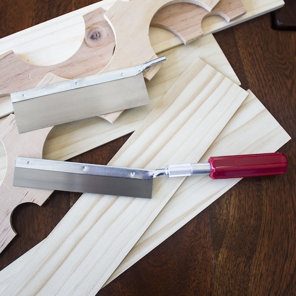 Excel Blades Razor Saw Set with Heavy Duty Handle & 2.5" Steel Pull Saw Blade, 12pk - 55670