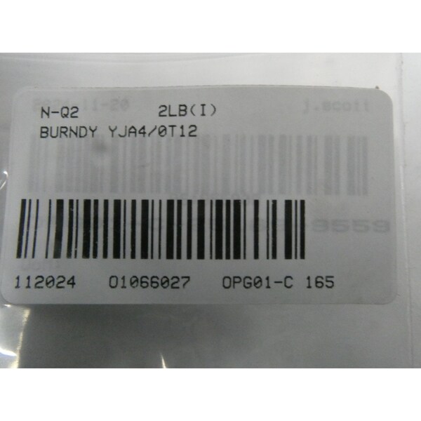 Terminales de anillo de 1/2 pulgadas, paquete de 6 - YJA4/0T12 de Burndy