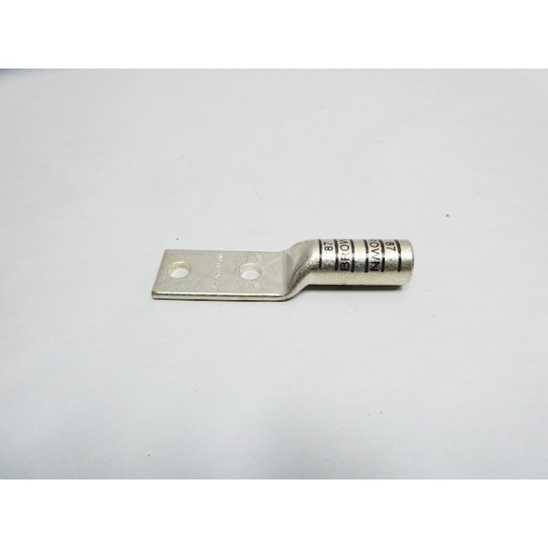 Juego de 6 conectores de cobre de dos agujeros de 1/2 pulgadas - Abb 54876BE