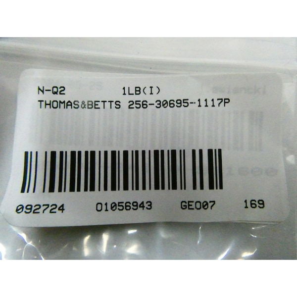 Abrazadera de cobre de 2 orificios 3/8 pulgadas - Conector 256-30695-1117P