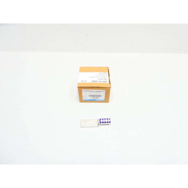 Abrazadera de cobre de 2 orificios 3/8 pulgadas - Conector 256-30695-1117P