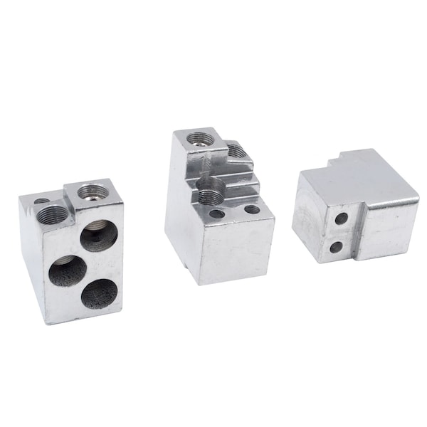 Conjunto de terminal de barril de 3 calibres Brah Electric 46966, compatible con interruptores automáticos de caja moldeada de marco CK - CK3L