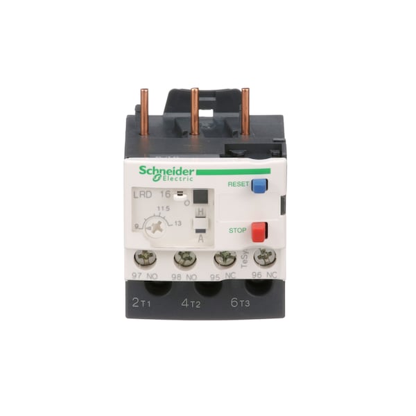 Schneider Electric Ovrload Rely, 9 a 13A, 3P, Clase 10, 690VAC - LRD16