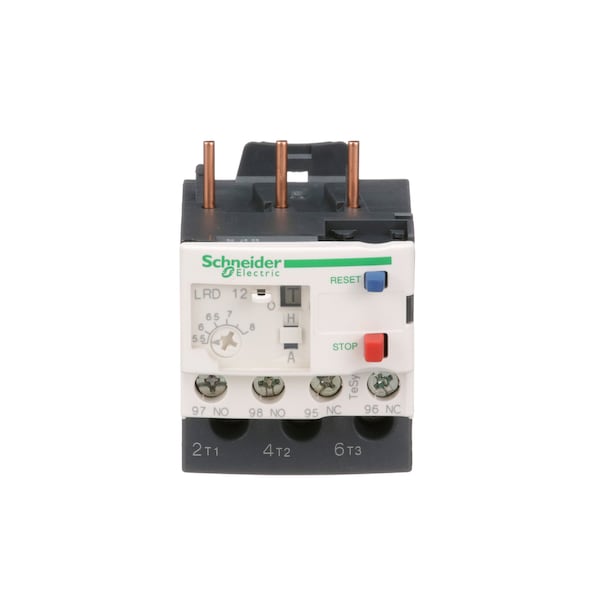 Relevador de Sobrecarga Schneider Electric, 5.50 a 8A, 3P, Clase 10, 690V - LRD12