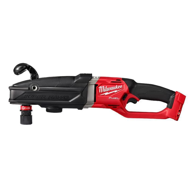 Milwaukee M18 FUEL 18V Taladro Angular Recto Inalámbrico sin Escobillas de Iones de Litio GEN 2 SUPER HAWG 7/16 pulgadas (Herramienta Únicamente) - 2811-20