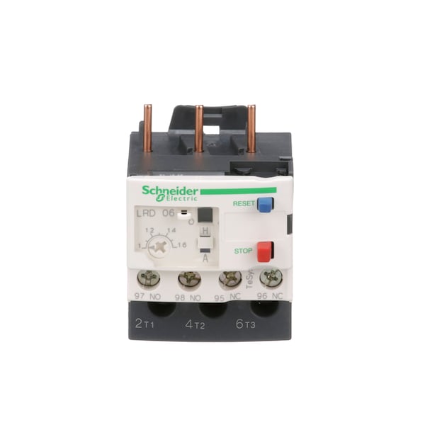 Relevador de Sobrecarga Schneider Electric, de 1 a 1.60A, 3P, Clase 10, 690V - LRD06.