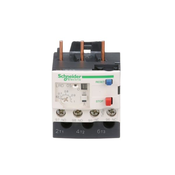 Relevador de Sobrecarga Schneider Electric, 0.63 a 1A, 3P, Clase 10, 690V - LRD05