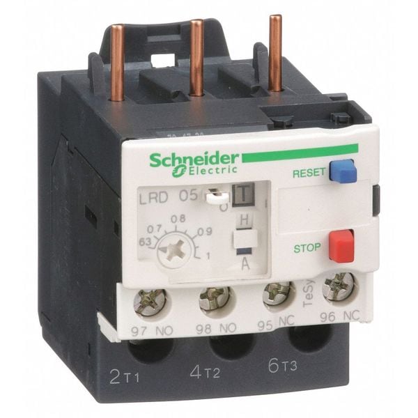 Relevador de Sobrecarga Schneider Electric, 0.63 a 1A, 3P, Clase 10, 690V - LRD05