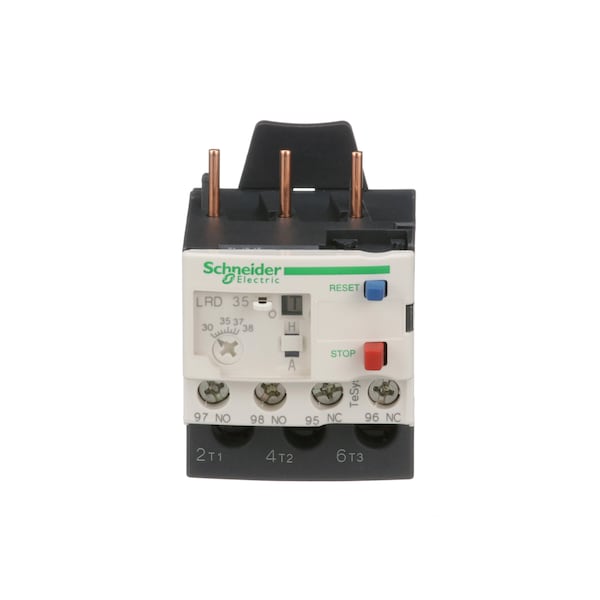 Relevador de sobrecarga Schneider Electric, de 30 a 38A, 3P, Clase 10,690V - LRD35